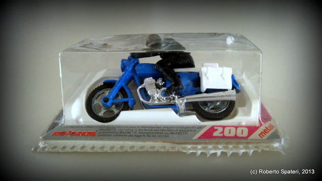 Majorette  Police Motorcycle (n.203-C)